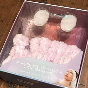 Cooling Eye Crystals and Plush Headband